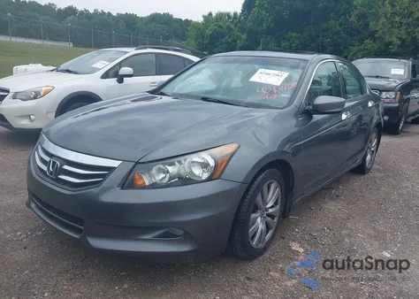 2011 Honda Accord 3.5 Ex-L из США, поврежденный, VIN 1HGCP3F8XBA012081